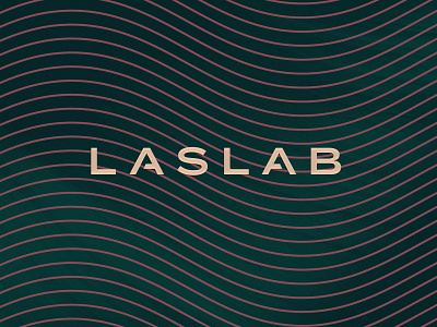 Laslab branding design logo typography