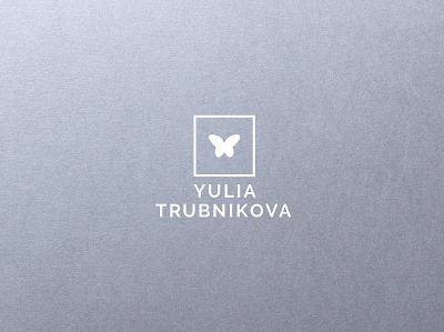 Yulia Trubnikova branding butterfly logo design logo minimalism