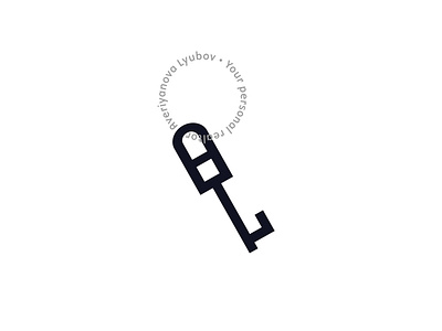 Bunch of keys. Personal logo for realtor