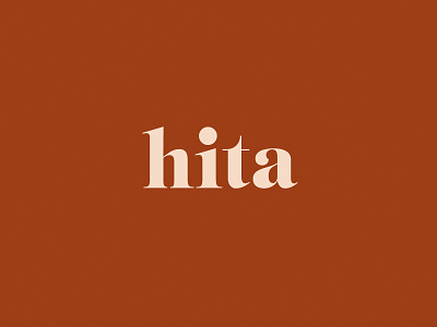 Hita logotype brand branding design graphic design logo logo design logodesign logomaker logotype vector