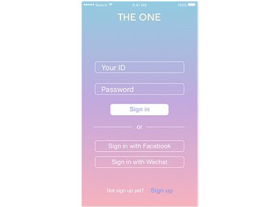 theone login