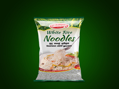 Packaging design - White Rice Noodles branding graphic design illustration logo packaging design