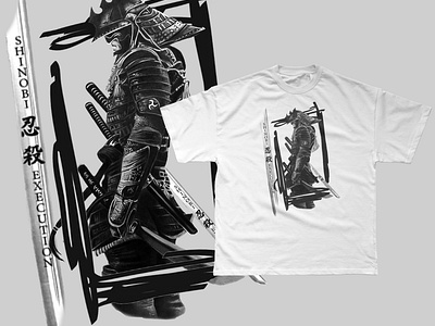 Shinobi Execution T-Shirt Design