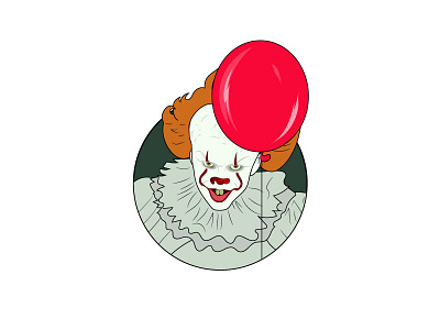 IT avatar balloon character clown illustration illustrator it