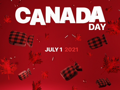 Canada Day Virtual Background