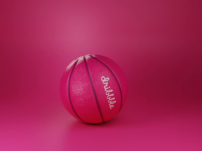 Obligatory Dribbble Animation 3d 3d animation animation basketball blender bounce branding dribbble fun graphic design logo motion graphics pink purple render