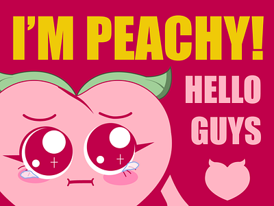 Peachy - Mascot Design