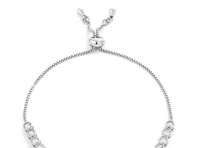 Buy Best Tennis Bracelets From Sparkle Square layered necklace