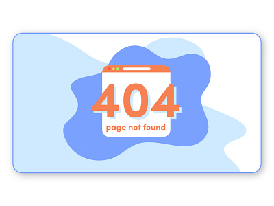 Daily UI #008 - 404 Error Page 404 404 error daily ui daily ui challange error flat flat ui illustration ui ui design ux ux design vector web webpage website