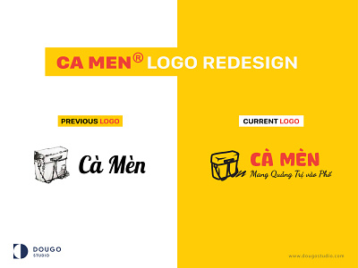 CA MEN - LOGO ReDESIGN 3d animation brand redesign branding branding design catalog design graphic design logo logo design logo redesign motion graphics ui ui design ui ux ui ux design