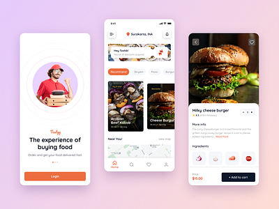 Tastyy - Food App Design