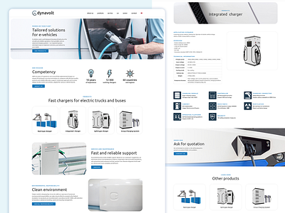 dynavolt.tech - website design design ui web design