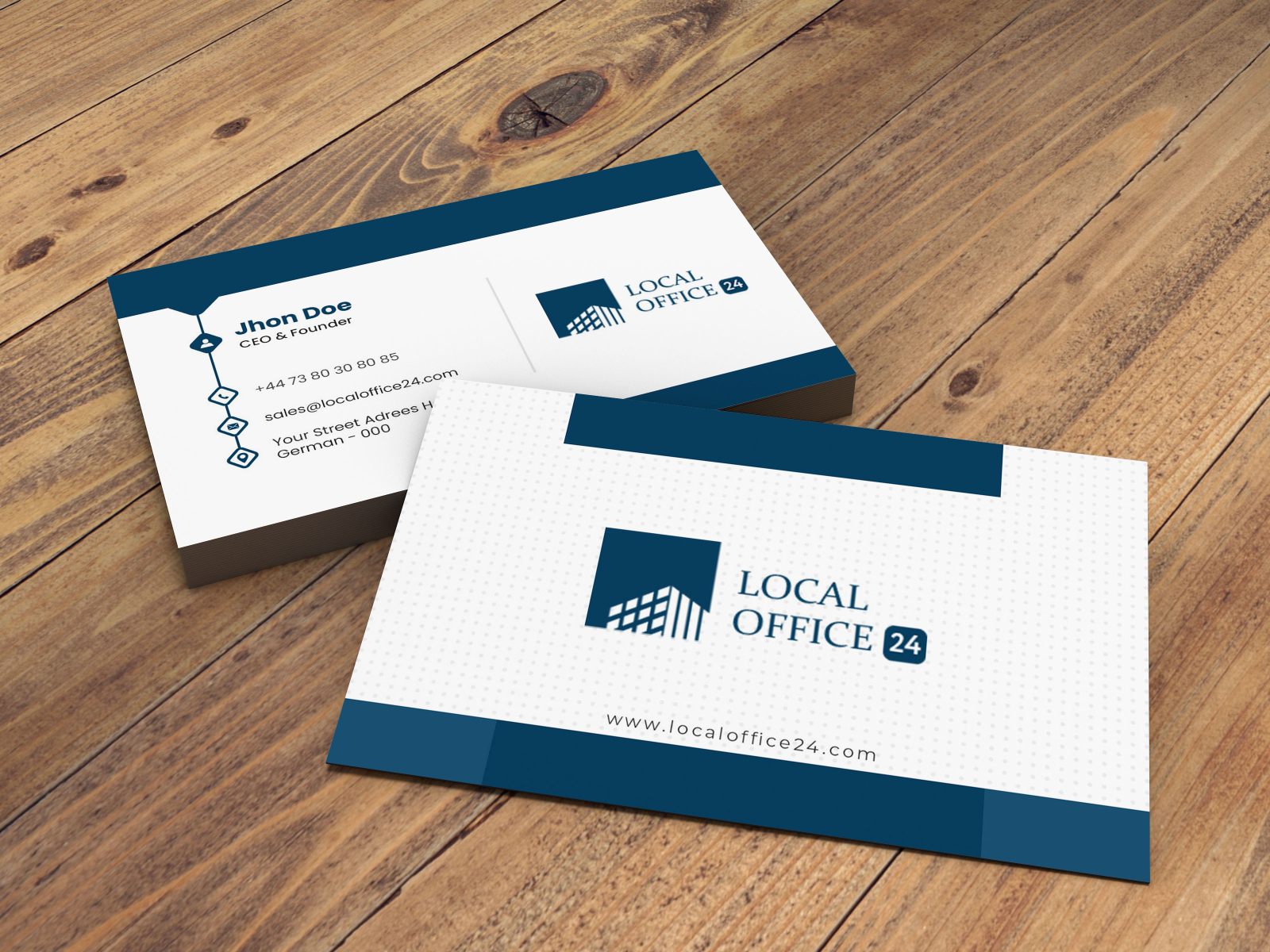 BUSINESS Card Design Professionally- Mockup - Vol8 by Build Visible on ...