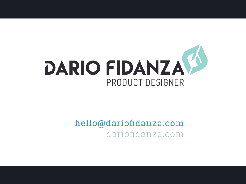 New Personal BC branding business cards dario fidanza product