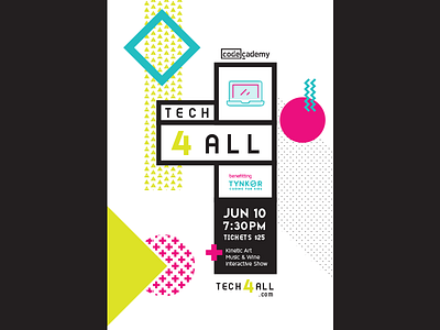 Poster concept event system tech for all