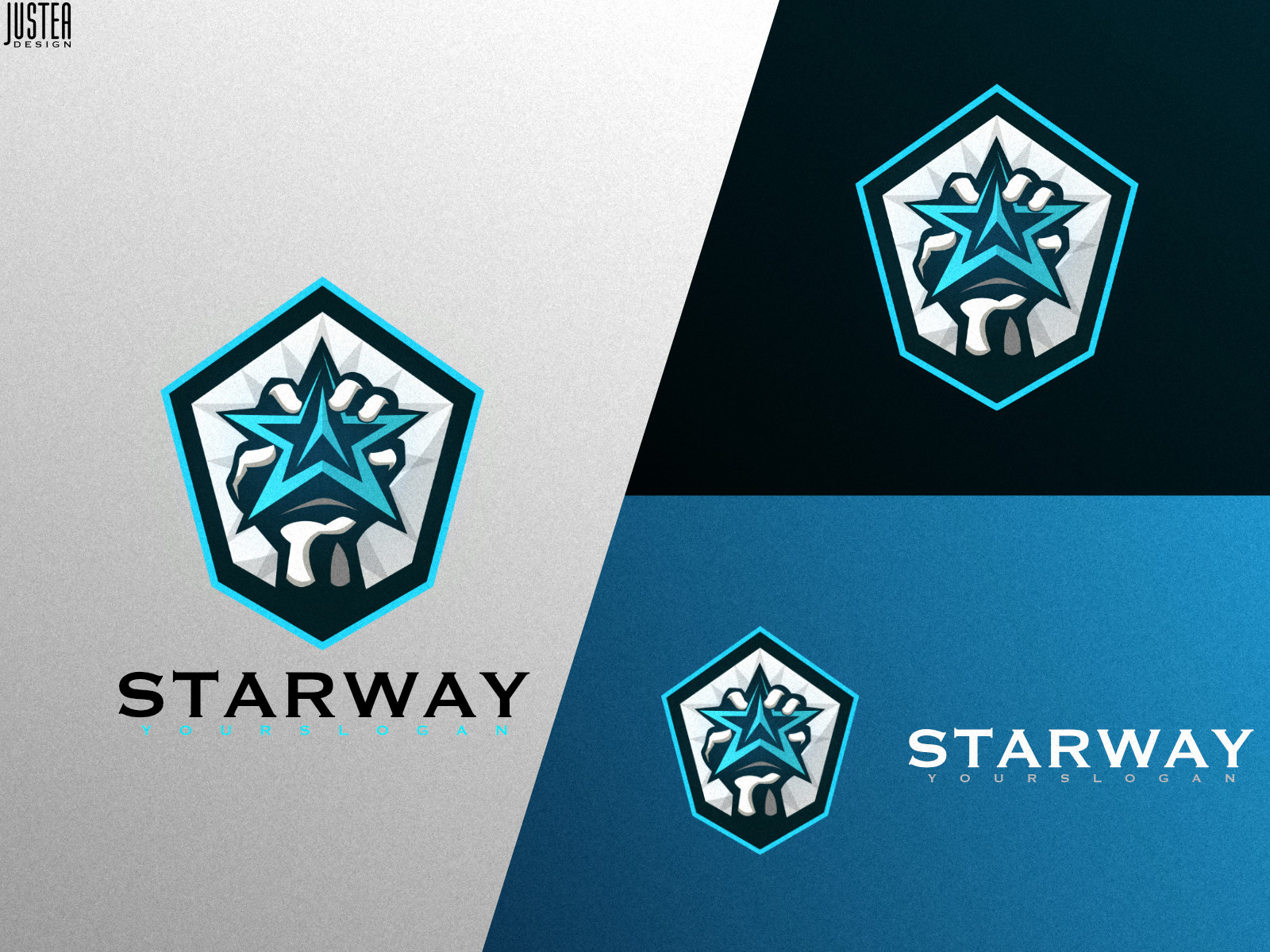 STARWAY LOGO by JUSTEA DESIGN on Dribbble