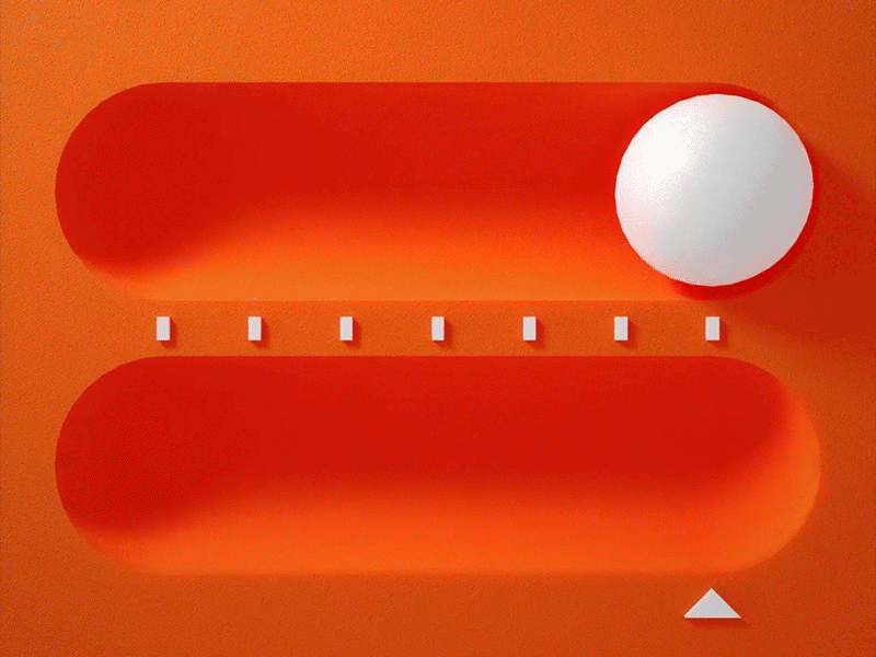 Orange Animation 5 3d 3danimation animation ball blender blender3d fillup gif interface load loadbar loading loop orange