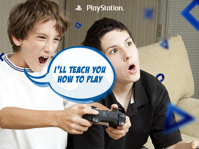 Happy Teacher's Day - Playstation 3d blue fun happy teachers day playstation project typo