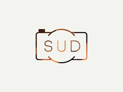 SUD Photography - Logo camera clever identity logo minimal photography