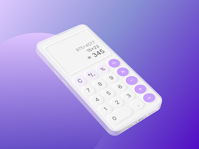 Calculator [Daily UI #004]