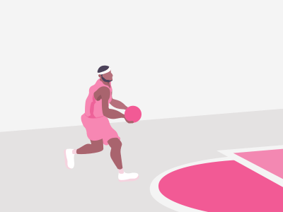 Hello Dribbble firstshot gif lebron