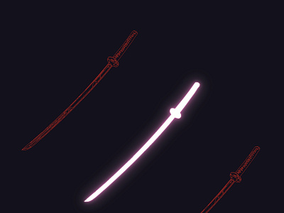 Swords 3d animation graphic design logo motion graphics ui