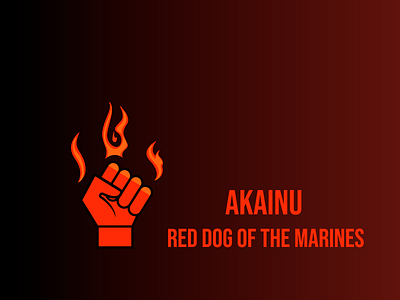 Akainu logo 3d animation graphic design motion graphics ui
