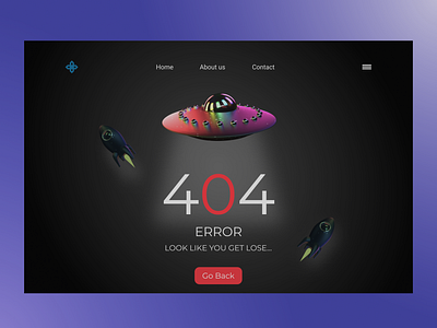 404 ERROR PAGE design graphic design illustration logo typography ui ux vector