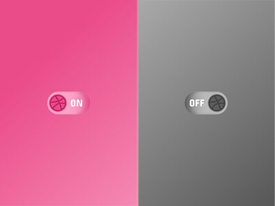 On/Off Switch Design app branding design graphic design illustration logo onoff switch ui ux vector