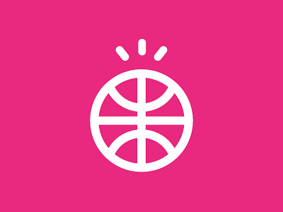 Dribbble Debut! basketball bball debut designer dribbble icon icon design iconaday illustration nba