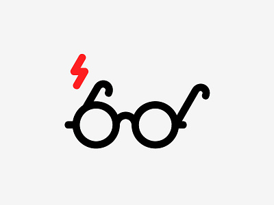 Harry Potter Icon bolt england glasses harry harry potter hp icon icon design j k rowling lightning thunder voldemort