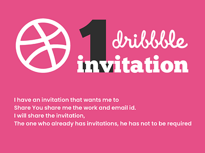 Hello Dribble Invite