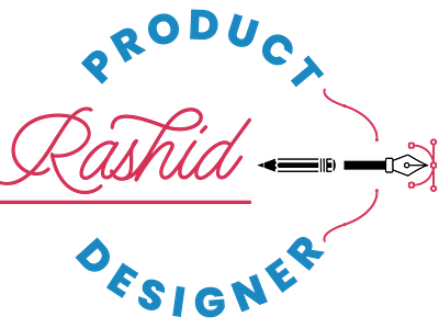 Rashid Product Designer logo app branding illustration logo product designer sketch ui ux web application website