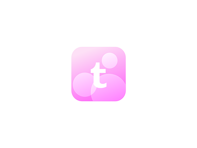 Tumblr App Icon - Rebound Shot brand design identity logo tmblr tumblr
