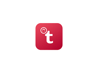 Tumblr App Icon - Rebound Shot app icon branding dailyui graphic design icon logo rebound shot tumblr ui uidaily