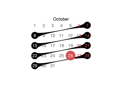 Meta Calendar - Daily UI 038