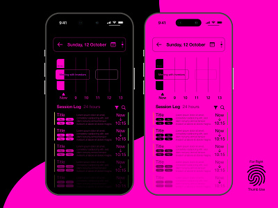 Schedule - Daily UI 071 071 blackpink dailyui design graphic design illustration pink schedule ui uidaily