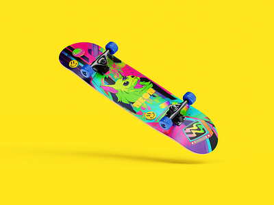 Skateboard Print Design