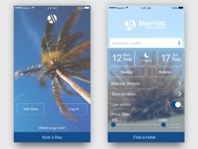 Marriott Mobile App Redesign By Marina Romashkevich Dribbble - marriott mobile app redesign by marina romashkevich