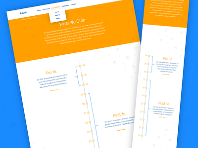 Educ8 - Flexible Content branding and identity bright bright colors clean design icon iconography illustrator sketch ui user interface ux web webdesign