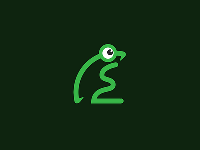 Frog-3 design illustration logo