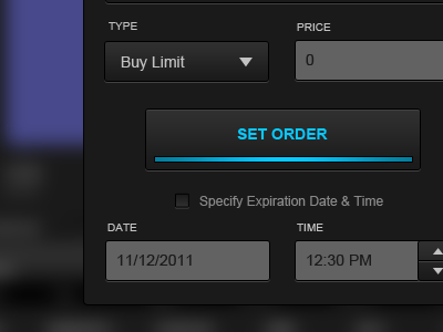 Web App Dialog UI by Zach Burghardt on Dribbble