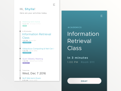 Timetable - Activities Reminder Apps