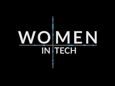 Wo | Men in Tech Logo Concept logo