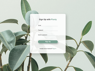 Daily UI #001 - Sign Up 001 dailyui register sign up ui ux