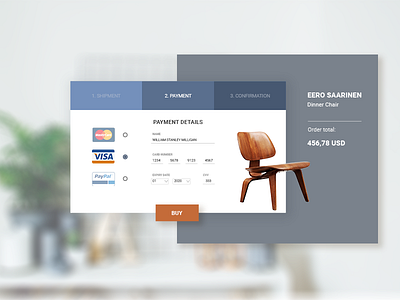 Daily UI #002 - Credit Card Checkout 002 checkout daily ui payment ui design