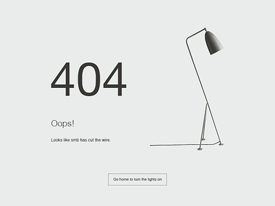 Daily Ui #008 - 404 page 008 404 daily ui interior design page not found ui design