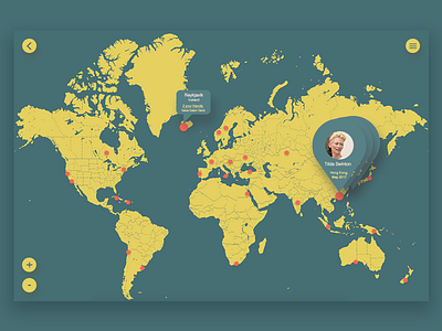 Daily UI #029 - Map 029 daily ui map travel ui design