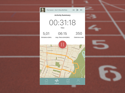 Daily UI #041 - Workout Tracker