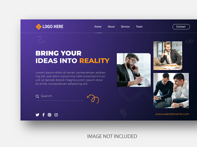 Corporate Business Landing Page Design business corporate corporate design design landing page landing page design template ui web design